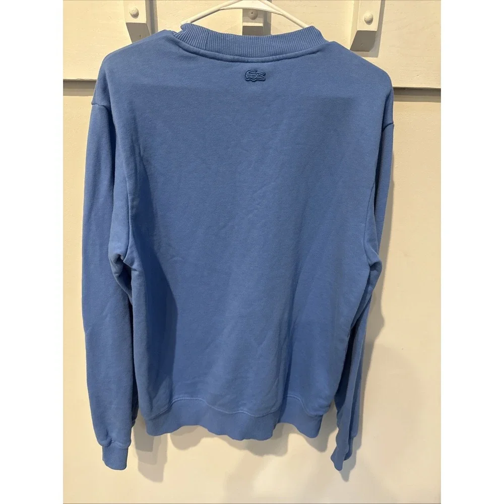 Lacoste Netflix Stranger Things Crewneck RARE Sweatshirt L-5